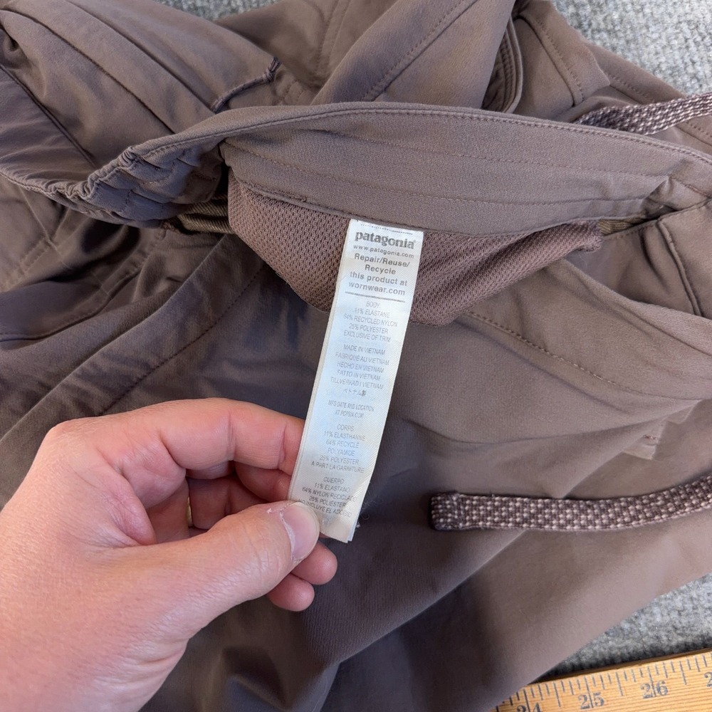 Patagonia Jogger Pants Mens 2XL Dusky Brown Skyline Traveler Elastic Waist 56800 - Picture 9 of 14